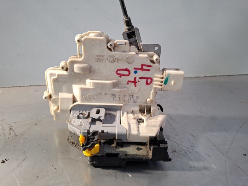 Recambio de cerradura puerta trasera derecha para seat leon (1p1) 1.9 tdi referencia OEM IAM 1P0839016  