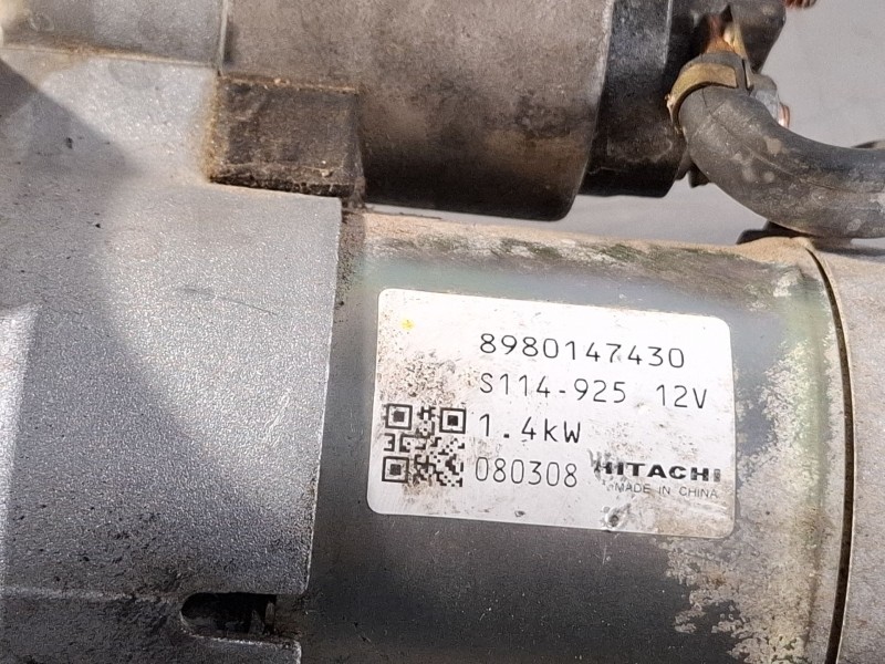 Recambio de motor arranque para opel astra h referencia OEM IAM 8980147430  