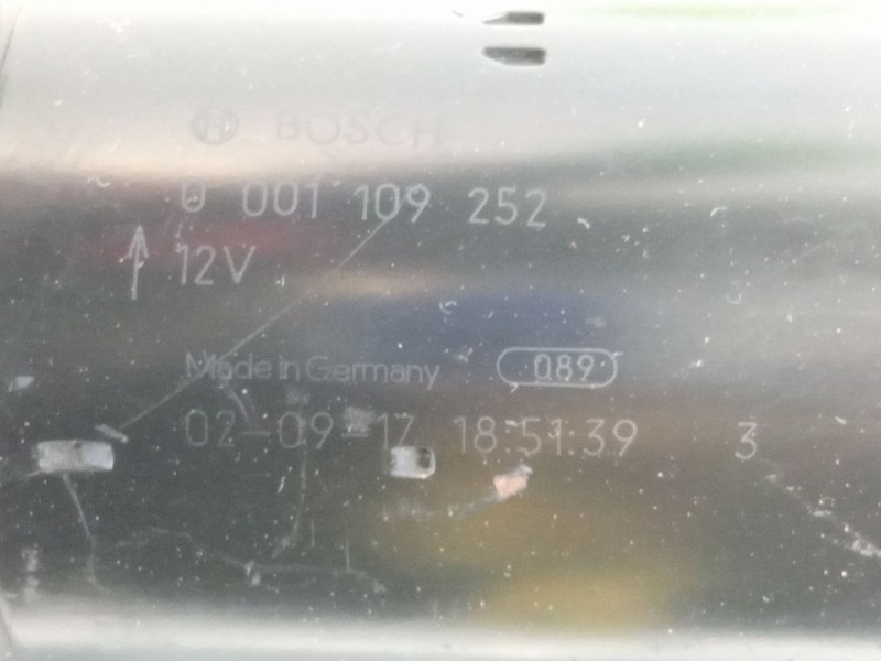 Recambio de motor arranque para volvo s60 referencia OEM IAM 001109252  