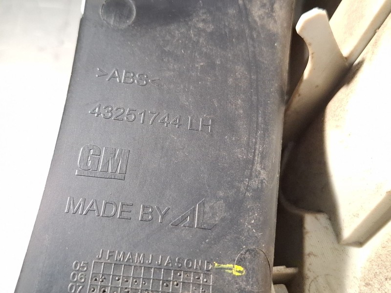 Recambio de piloto trasero izquierdo para opel astra h referencia OEM IAM 43251744LH  