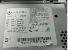 Recambio de sistema audio / radio cd para mercedes-benz b200 referencia OEM IAM A1698700689  