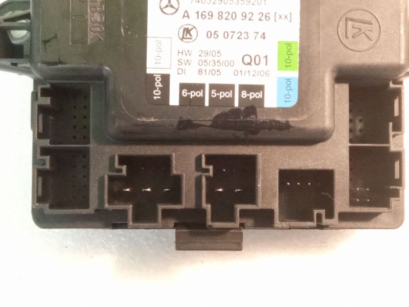 Recambio de centralita cierre para mercedes-benz b200 referencia OEM IAM A1698209226  