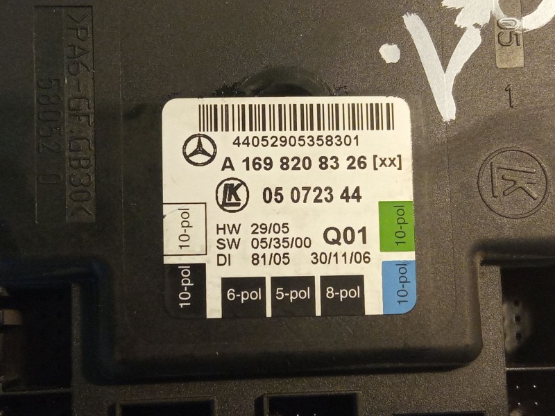 Recambio de centralita cierre para mercedes-benz b200 referencia OEM IAM A1698208326  