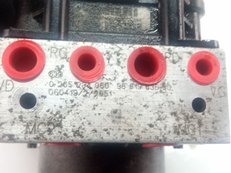 Recambio de modulo abs para citroen xsara picasso referencia OEM IAM 9661963680/0265234060  