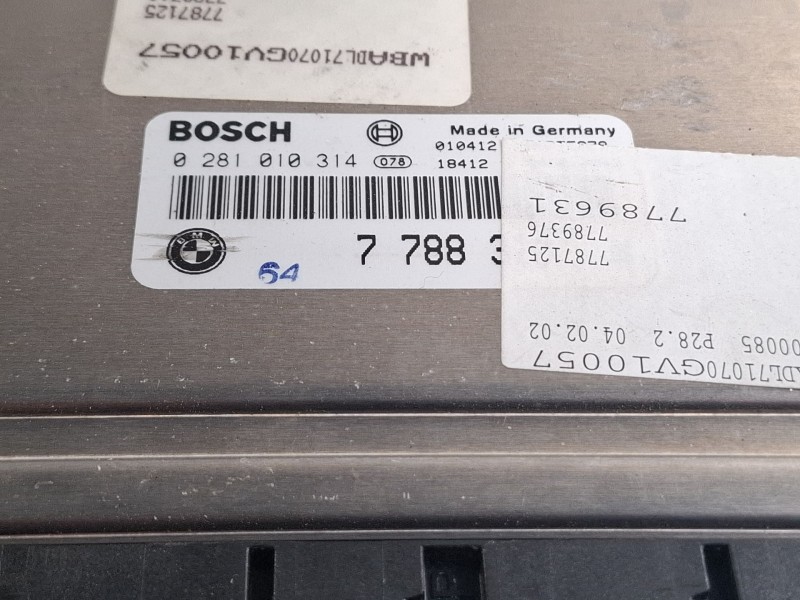 Recambio de centralita motor para bmw 530d referencia OEM IAM 7788310  