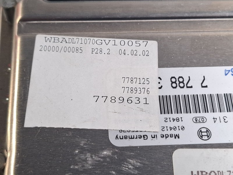 Recambio de centralita motor para bmw 530d referencia OEM IAM 7788310  