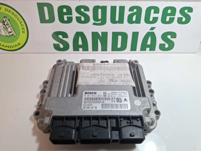 Recambio de centralita motor para peugeot 308 referencia OEM IAM 9664843780  0281013872