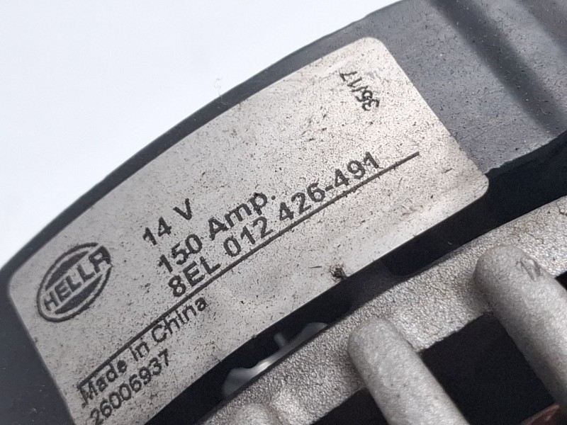 Recambio de alternador para citroen jumper 2.2 hdi referencia OEM IAM 8EL012426494  