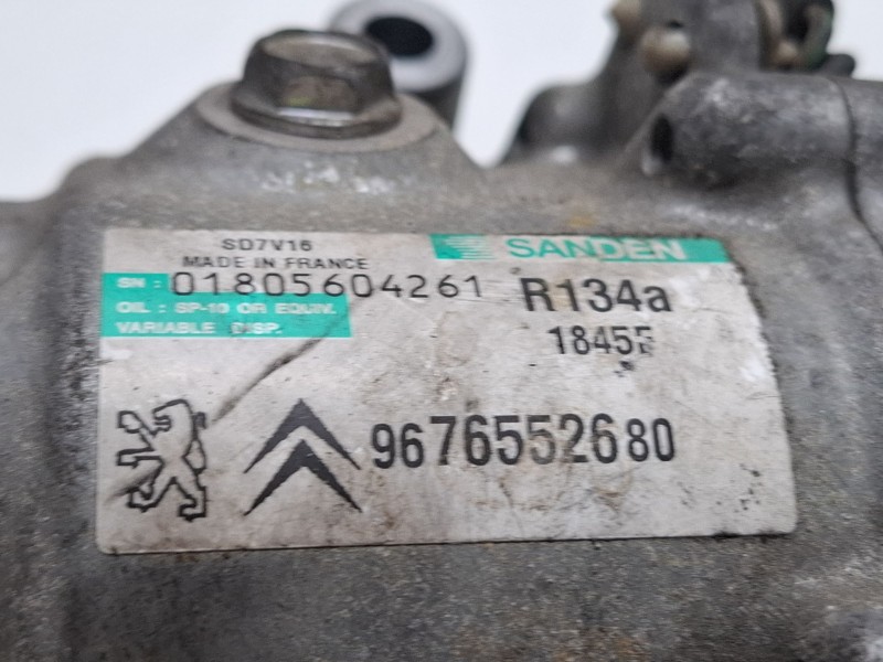 Recambio de compresor aire acondicionado para citroen jumper 2.2 hdi referencia OEM IAM 9676552680  