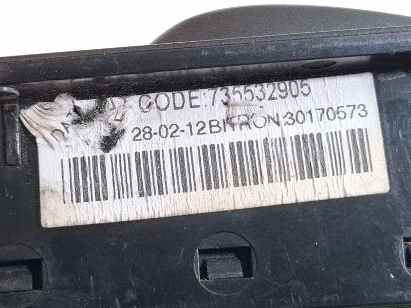 Recambio de mando elevalunas delantero izquierdo para citroen jumper 2.2 hdi referencia OEM IAM 735532905  