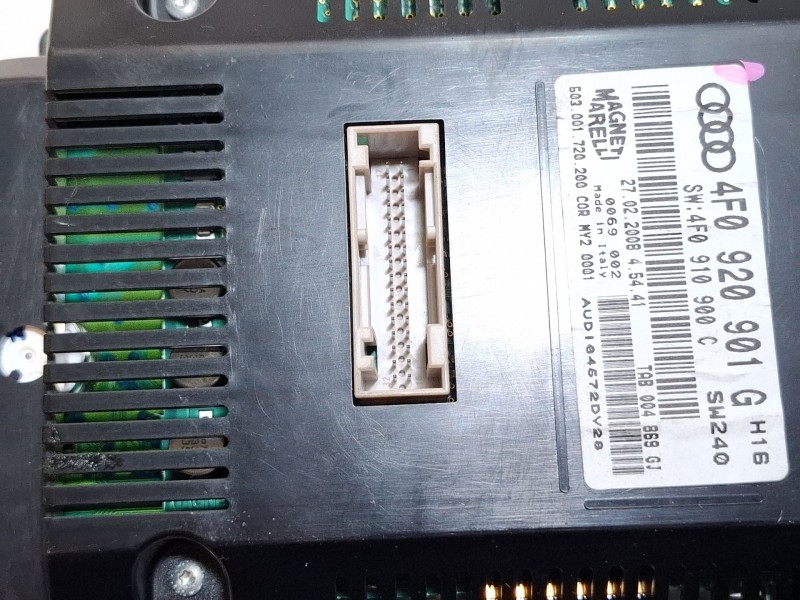 Recambio de cuenta kilometros para audi a6 c6 (4f2) 3.0 tdi quattro referencia OEM IAM 4F0920901G  