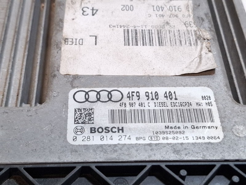 Recambio de centralita motor para audi a6 c6 (4f2) 3.0 tdi quattro referencia OEM IAM 4F99104010281014274  