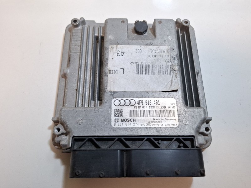 Recambio de centralita motor para audi a6 c6 (4f2) 3.0 tdi quattro referencia OEM IAM 4F99104010281014274  