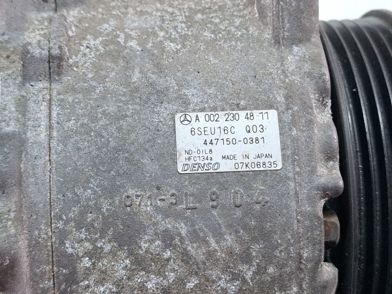 Recambio de compresor aire acondicionado para mercedes-benz 200 200 referencia OEM IAM A0022304811  