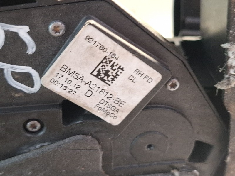 Recambio de cerradura puerta delantera derecha para ford focus iii 1.0 ecoboost referencia OEM IAM BM5AA21812BE/921760104  