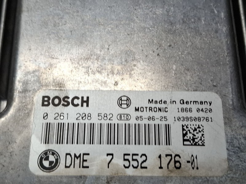 Recambio de centralita motor para bmw serie 3 referencia OEM IAM 75521760261208582  