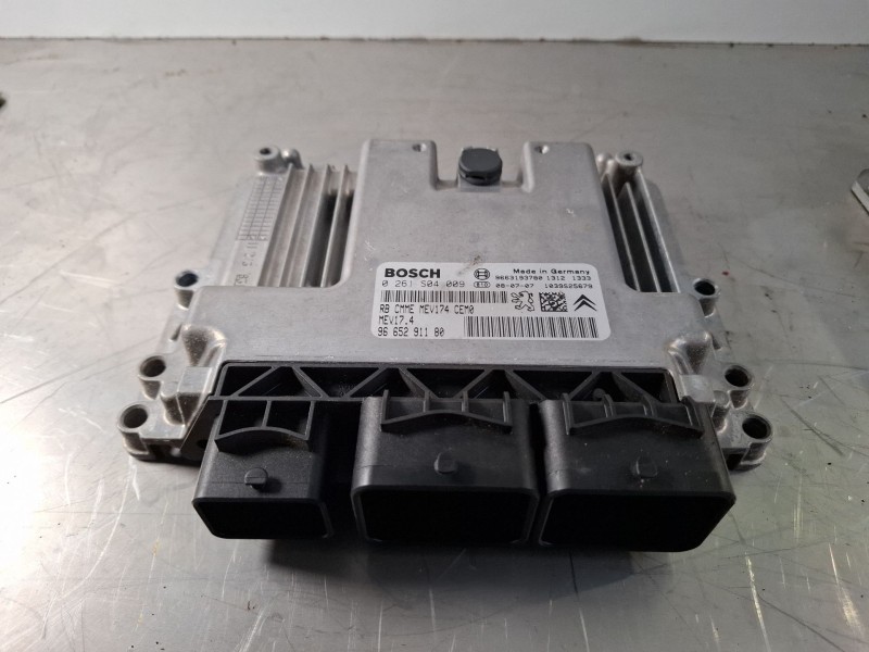 Recambio de centralita motor para peugeot 207 referencia OEM IAM 0261S040099665291180  