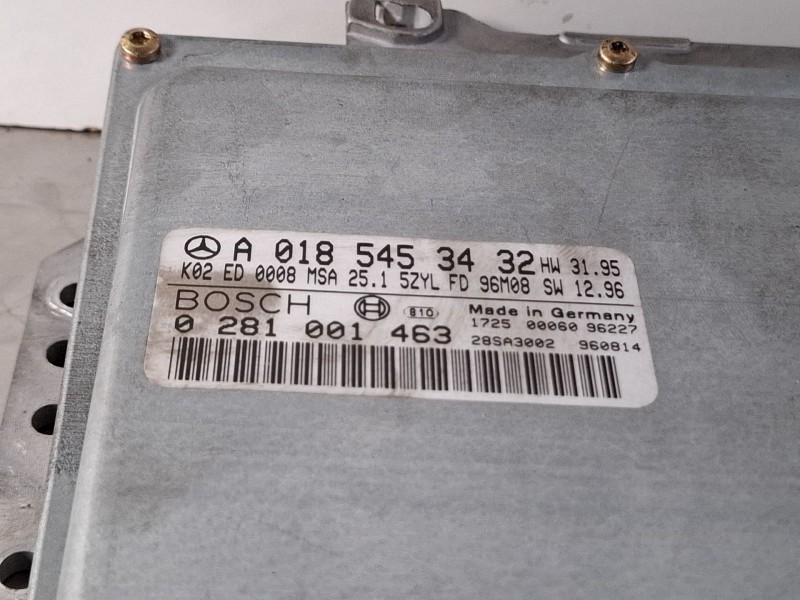 Recambio de centralita motor para mercedes-benz 250d referencia OEM IAM a01854534320281001463  