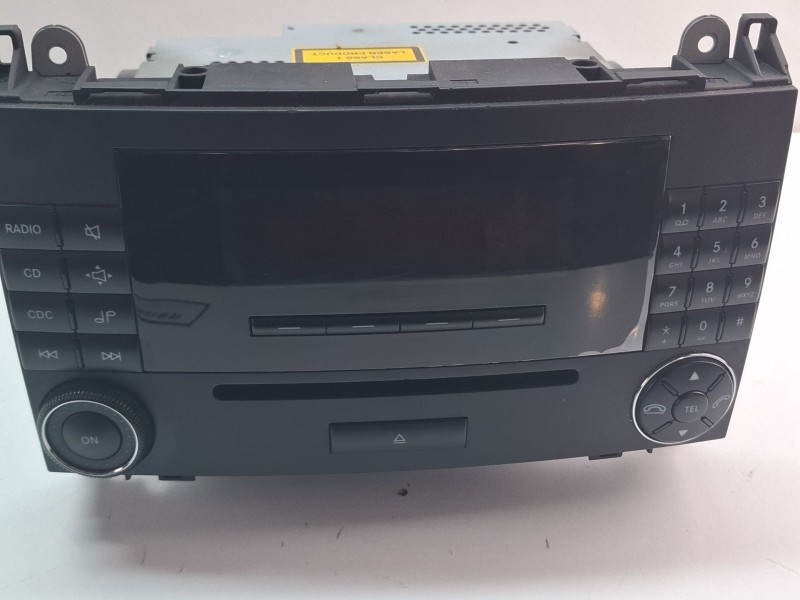 Recambio de sistema audio / radio cd para mercedes-benz a 200 cdi referencia OEM IAM A1698204789  