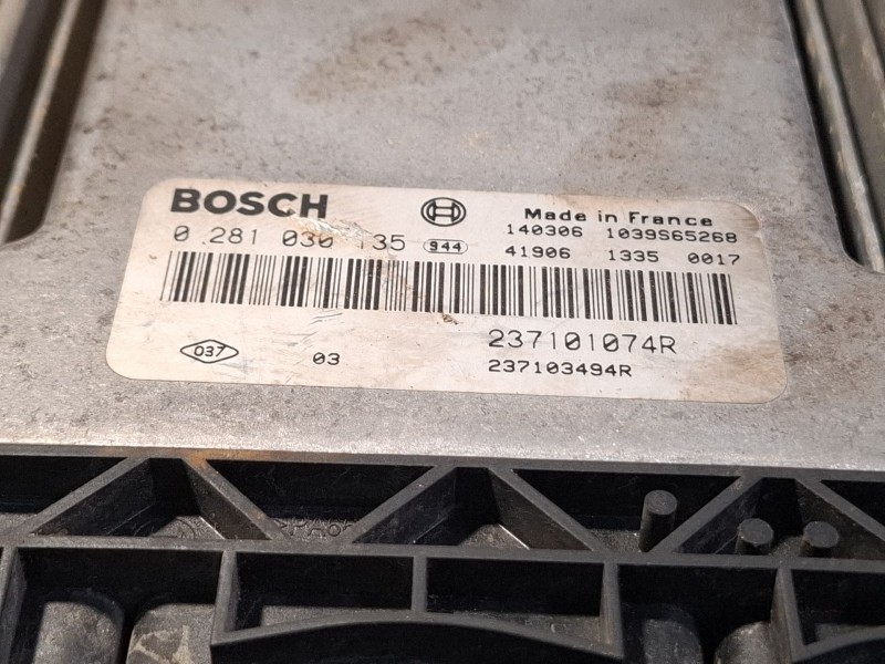 Recambio de centralita motor para renault megane iv sport tourer (k9a/m/n_) 1.6 dci 130 referencia OEM IAM 0281030135  