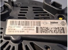 Recambio de alternador para renault megane iv sport tourer (k9a/m/n_) 1.6 dci 130 referencia OEM IAM 231007033R  