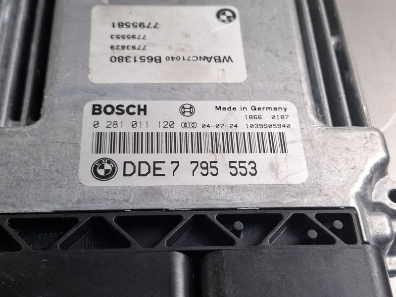 Recambio de centralita motor para bmw 530d referencia OEM IAM DDE77955530281011120  