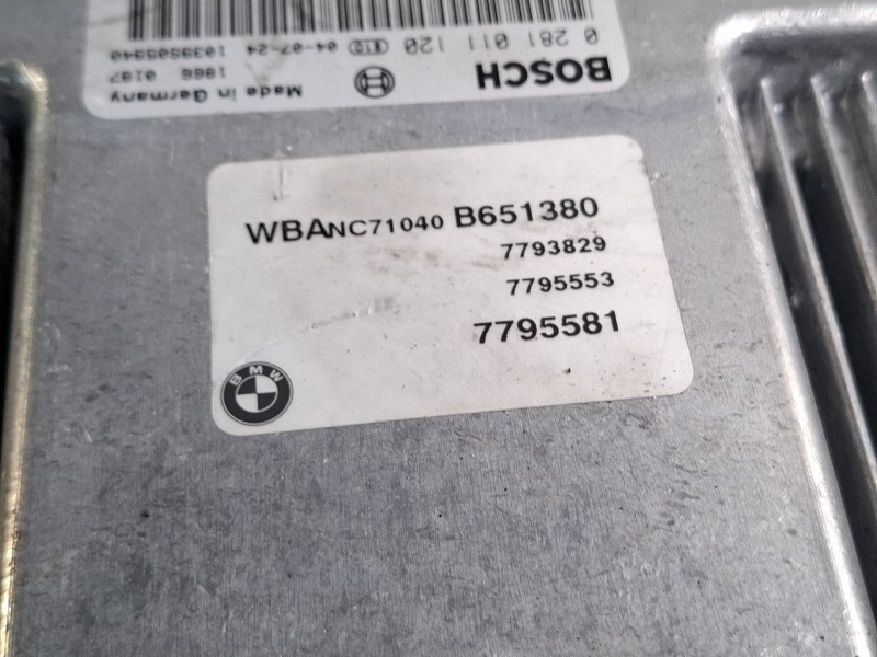 Recambio de centralita motor para bmw 530d referencia OEM IAM DDE77955530281011120  