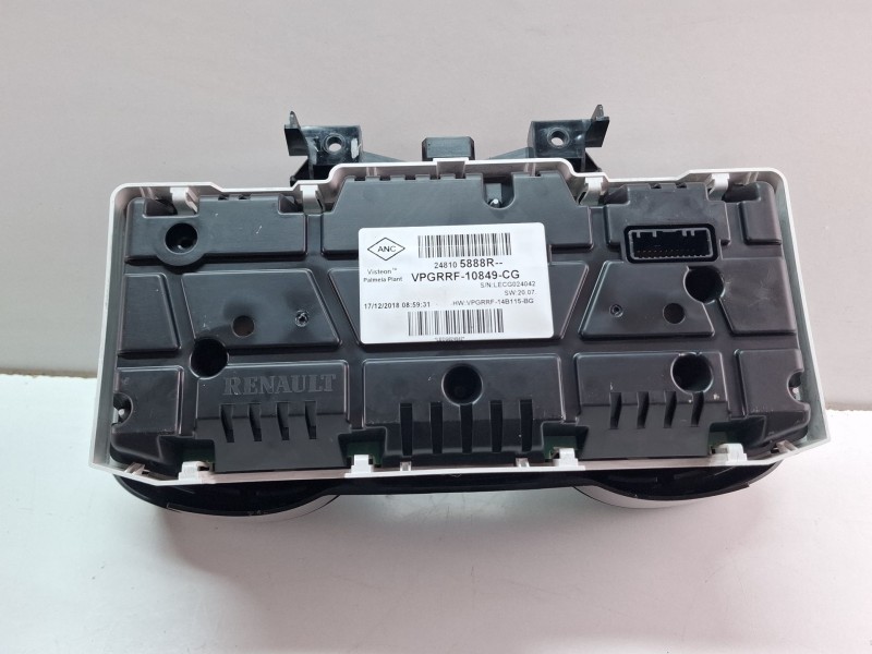 Recambio de cuenta kilometros para renault clio 4 0.9 tce 90 gasolina 90cv / 66kw h4b referencia OEM IAM 248105888R  