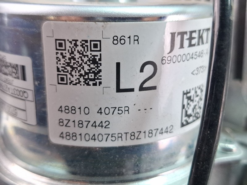 Recambio de columna direccion para renault clio 4 0.9 tce 90 gasolina 90cv / 66kw h4b referencia OEM IAM 6700003800B6900004546A 
