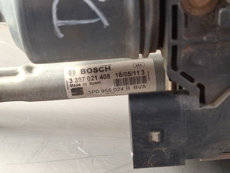 Recambio de motor limpiaparabrisas delantero derecho para seat leon referencia OEM IAM 3397021405  