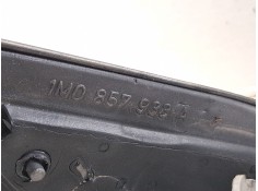 Recambio de espejo retrovisor izquierdo manual para seat león 1.9 tdi 100 cv referencia OEM IAM 1MO857933A   2