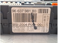 Recambio de centralita bsi para peugeot 308 referencia OEM IAM 9663798180  