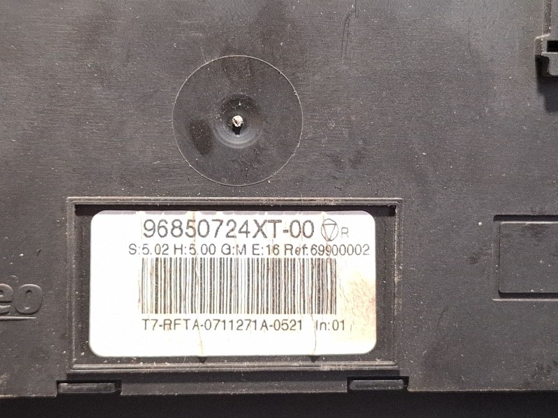 Recambio de mando calefaccion aire acondicionado para peugeot 308 referencia OEM IAM 96850724XT  