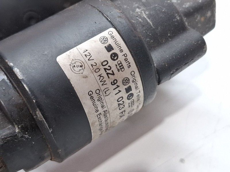 Recambio de motor arranque para volkswagen golf referencia OEM IAM 02Z911023FX  
