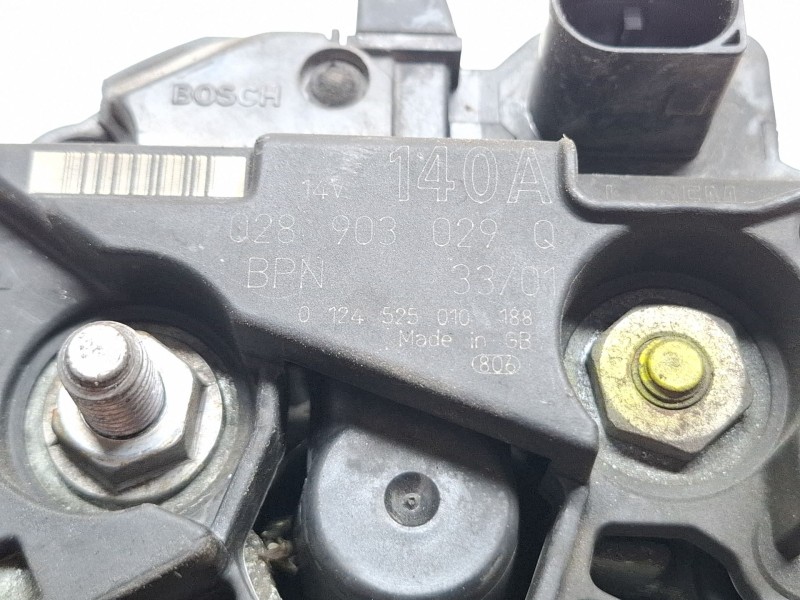 Recambio de alternador para volkswagen golf referencia OEM IAM 028903029Q  