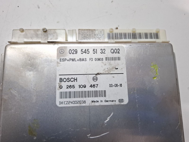 Recambio de centralita motor para mercedes-benz e 320cdi referencia OEM IAM 0295455132Q02/0265109467  