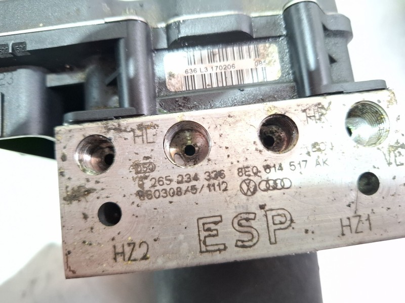 Recambio de modulo abs para audi a4 b7 avant (8ed) 2.0 tdi 16v referencia OEM IAM 0265234336  8eq614517ak