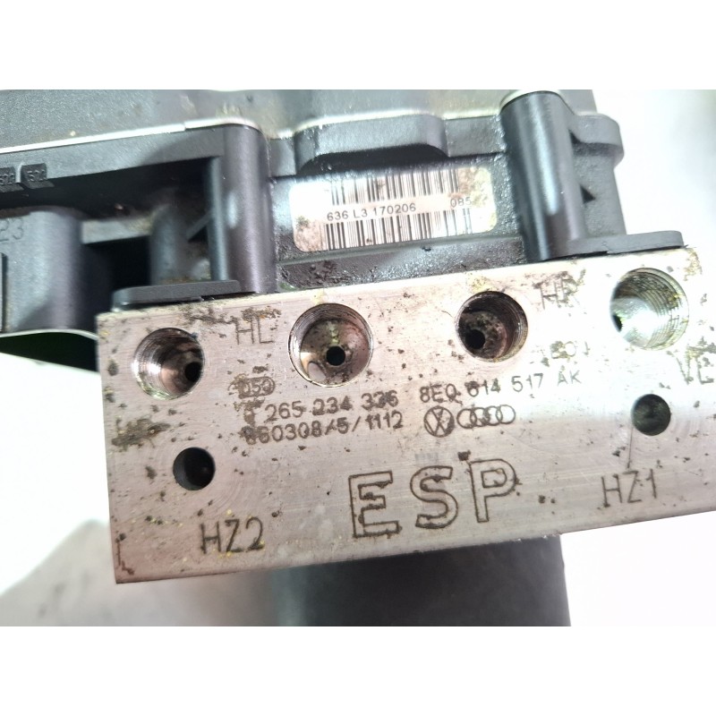 Recambio de modulo abs para audi a4 b7 avant (8ed) 2.0 tdi 16v referencia OEM IAM 0265234336  8eq614517ak