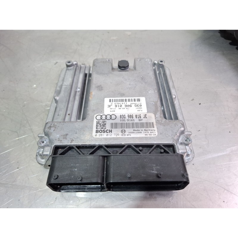 Recambio de centralita motor para audi a4 b7 avant (8ed) 2.0 tdi 16v referencia OEM IAM 03g906016je0281012726  