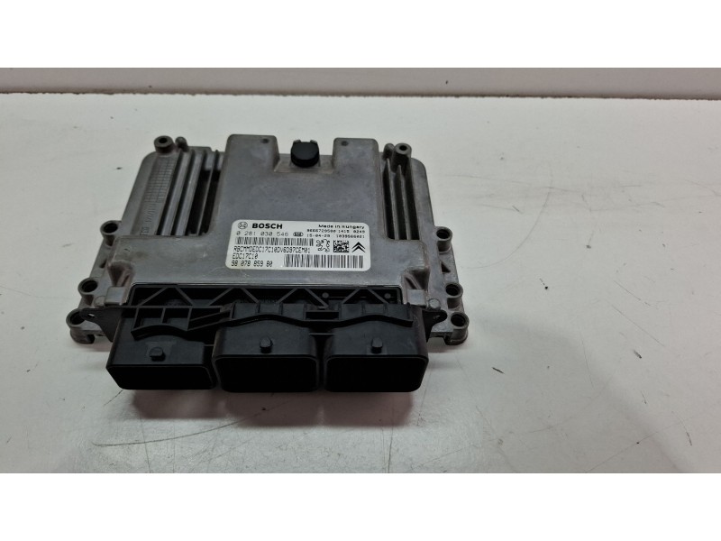 Recambio de centralita motor para peugeot 208 referencia OEM IAM 98078859800281030546  
