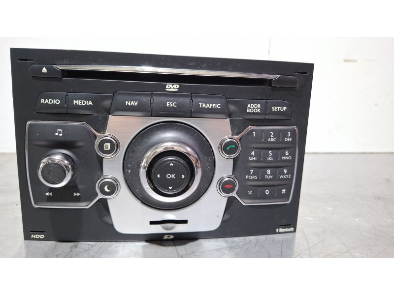 Recambio de sistema navegacion gps para citroen c5 referencia OEM IAM 96738861ZD  