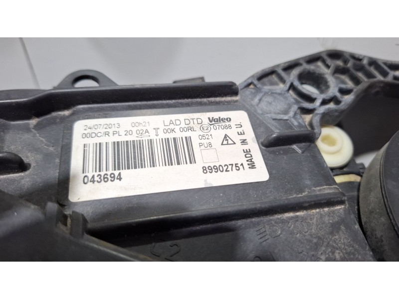 Recambio de faro delantero derecho para citroen c5 referencia OEM IAM 89902751  