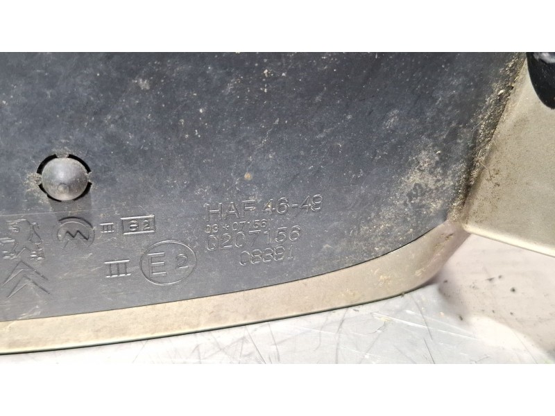 Recambio de espejo retrovisor derecho electrico para citroen c5 referencia OEM IAM 0207156  