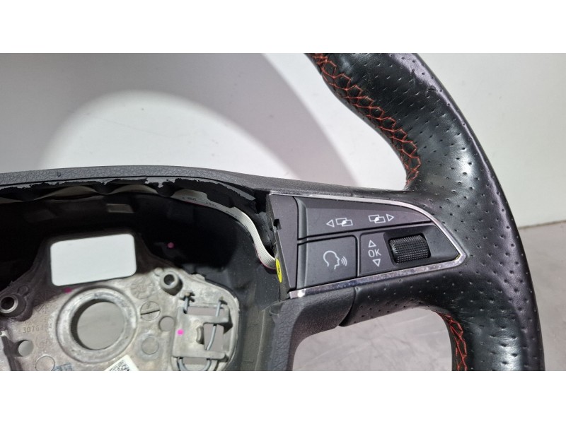 Recambio de volante (sin airbag) para seat leon (5f1) 2.0 tdi referencia OEM IAM 5F0419091R  