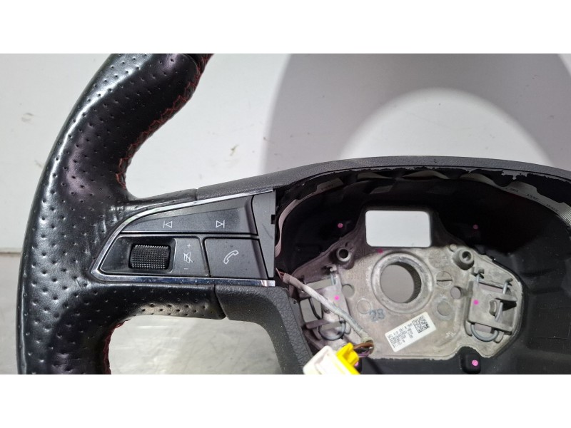 Recambio de volante (sin airbag) para seat leon (5f1) 2.0 tdi referencia OEM IAM 5F0419091R  