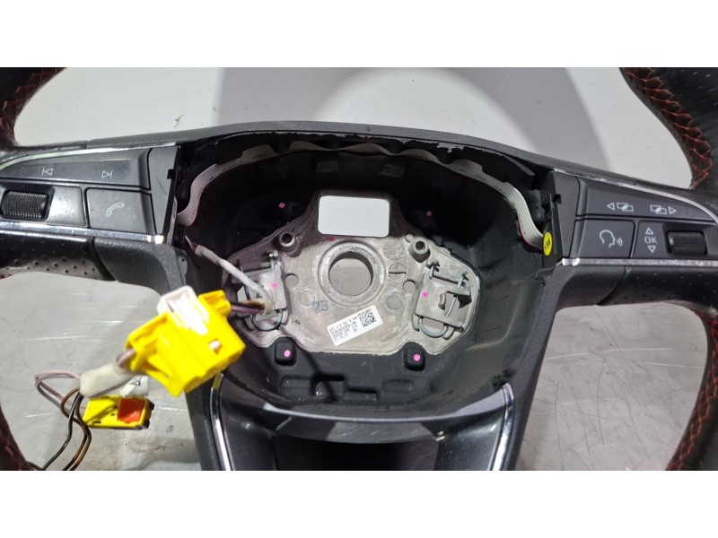 Recambio de volante (sin airbag) para seat leon (5f1) 2.0 tdi referencia OEM IAM 5F0419091R  
