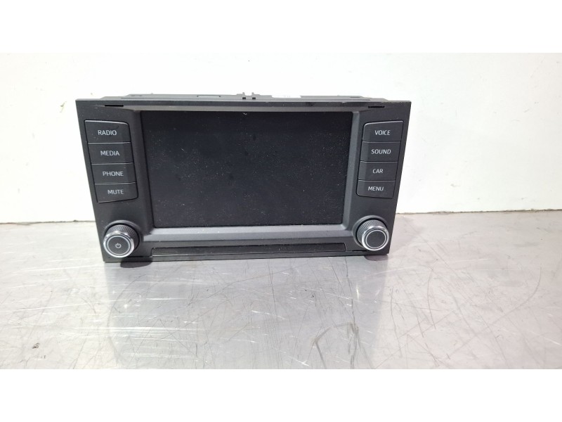 Recambio de sistema audio / radio cd para seat leon (5f1) 2.0 tdi referencia OEM IAM 5F0919604  