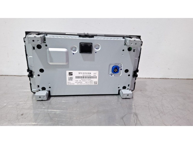 Recambio de sistema audio / radio cd para seat leon (5f1) 2.0 tdi referencia OEM IAM 5F0919604  
