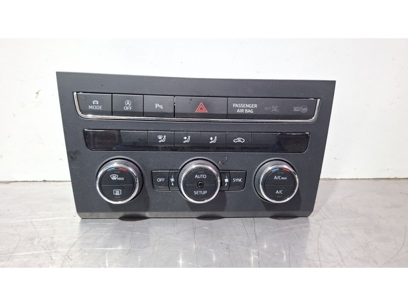 Recambio de mando calefaccion aire acondicionado para seat leon (5f1) 2.0 tdi referencia OEM IAM 5F0907044AD  