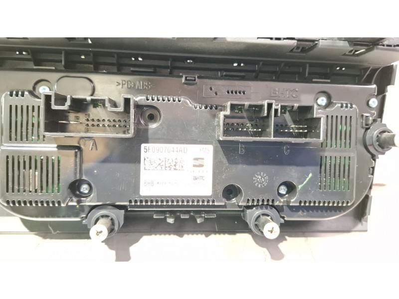 Recambio de mando calefaccion aire acondicionado para seat leon (5f1) 2.0 tdi referencia OEM IAM 5F0907044AD  